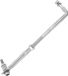 ZenithVibe Connexion de gouvernail universelle pour hors-bord, bras de gouvernail réglable en acier inoxydable pour 15 à 200 CV, 265 à 315 mm