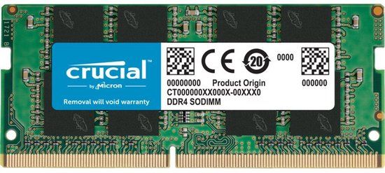 Crucial SODIMM DDR4 8GB 3200MHz