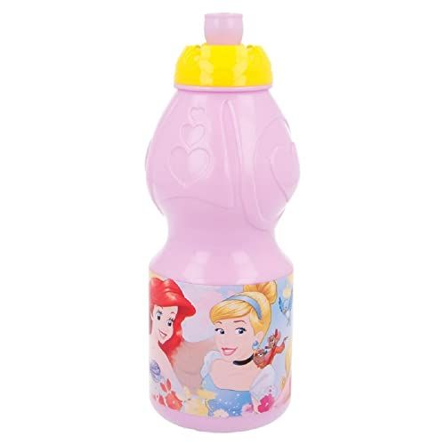 ALMACENESADAN - School Set - Sport Bottle 400ml - Multicolor - Reusable - BPA Free - Princess