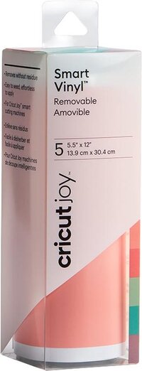 Cricut Joy Smart Vinyl Permanent 14x30cm - Hortensia's (5 vellen)