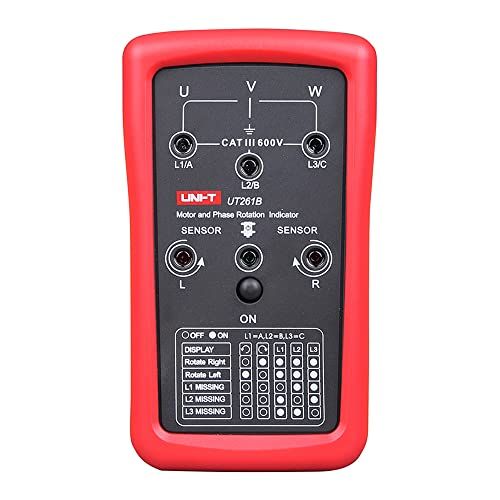 UNI-T UT261B Phase Sequence & Motor Rotation Indicator