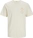 JACK & JONES JORNOTO GRAPHIC CHEST TEE SS C.N LN T-shirt Homme Blanc Coton Taille S