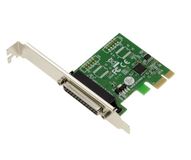KALEA-INFORMATIQUE PCI Express PCIe Parallel IEEE1284 LPT-controllerkaart met ASIX-chipset. SPP ECP-ondersteuning, beugels met laag en hoog profiel