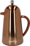 La Cafetière Havana Koper RVS Dubbelwandige Cafetière, Acht Beker, Gift Boxed