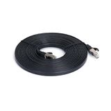 5 meter lange CAT7-patchkabel zwart