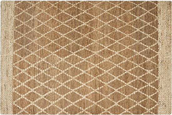 ZORAVA - Laagpolig vloerkleed - Beige - 200 x 300 cm - Jute