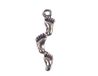 INNSPIRO Mooie bedels metalen hangers, 3 poten, 4 x 20 mm, 25 stuks, 8x16mm., Metaal, Geen edelsteen