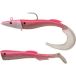 Berkley PowerBait Power zandspiering; realistisch zacht plastic kunstaas voor zoutwatervissen, geurende swimbait voor zeebaars, kabeljauw, koolvis, heilbot & koolvis, 15cm, metallic roze