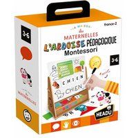 Headu Schrijf- en letterspel La maison des maternelles L'ardoise pédagogique Montessori Franstalige Versie