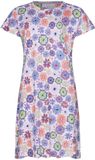 Rebelle Nachthemd Waterflower Organisch Katoen Wit/Multi Maat 40