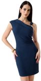 Brigitte Mouwloze Jurk Bleu L Vrouw