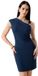 Brigitte Mouwloze Jurk Bleu L Vrouw