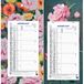 Exacompta Bloemenkalender 2025, wandmodel 130 x 230 mm