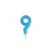 Homéa Birthday Candle Glitter Number 9 H 7.5 cm Blue
