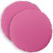 vidaXL Kussensloop 2 pcs Heerlen Roze Ø 50 cm Polyester