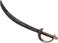 Atosa Zwaard voor een Piraat - verkleed speelgoed - 60 cm - kunststof