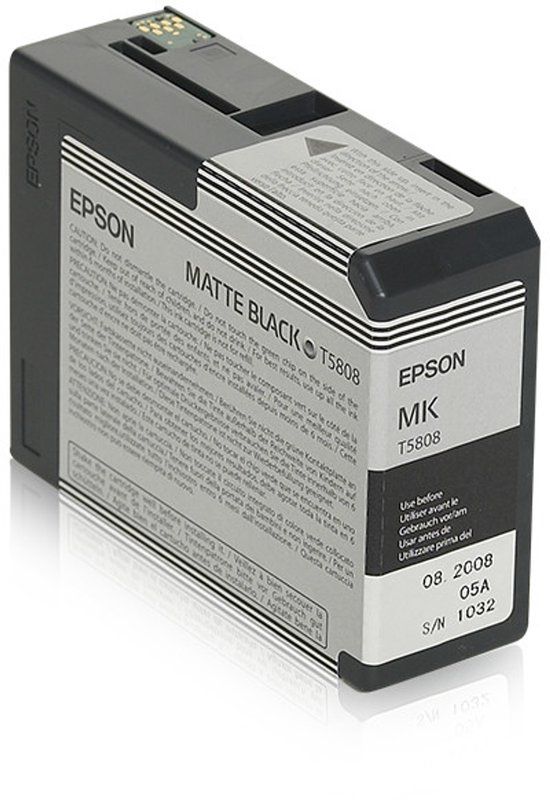 Epson T58080N inktcartridge Mat Zwart