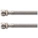 Riko Flexible Hose - 12mm knel x 12mm knel - 30cm - Stainless Steel