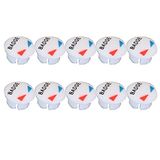 通用 Faucet 10PCS Accessories Hot Cold Water Labels Faucet Switch Red And Blue Label Decorative Cover Logo (B) ASIN