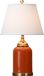 Fine Asianliving Lampe de salon asiatique raffinée, porcelaine chinoise avec abat-jour, E27. Lampe de table ou de chevet en céramique orientale pour chambre à coucher ou salon