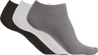 PROACT® Microvezel enkelsokken - pak van 3 paar PA033 - Storm Grey / White / Black - 39-42