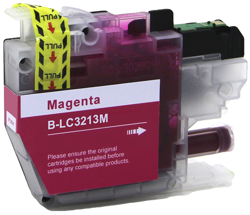 Huismerk inktcartridge voor Brother LC-3213XL magenta