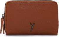 SURI FREY Gitty Zip Around Wallet Darkcognac