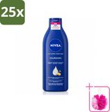 Nivea Lait pour le corps - 400 ml - Peau sèche à très sèche - 25 pièces
