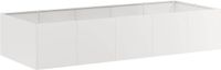 vidaXL Plantenbak 200x80x40 cm roestvrij staal