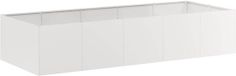 vidaXL Plantenbak 200x80x40 cm roestvrij staal