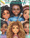 dolls Coloring Book Dolls