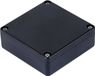 Hammond Electronics 1551WTBK Universele behuizing – 60 x 60 x 22 mm – ABS – Zwart
