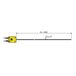 B + B Thermo-Technik 0644 1402-30 Capteur d'air -50 à +400 °C Type de capteur K
