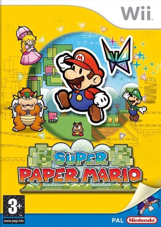 Super Paper Mario - Nintendo Wii - Standard Edition