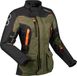 Bering Zephyr veste de moto imperméable pour femme, kaki/noir, taille 44