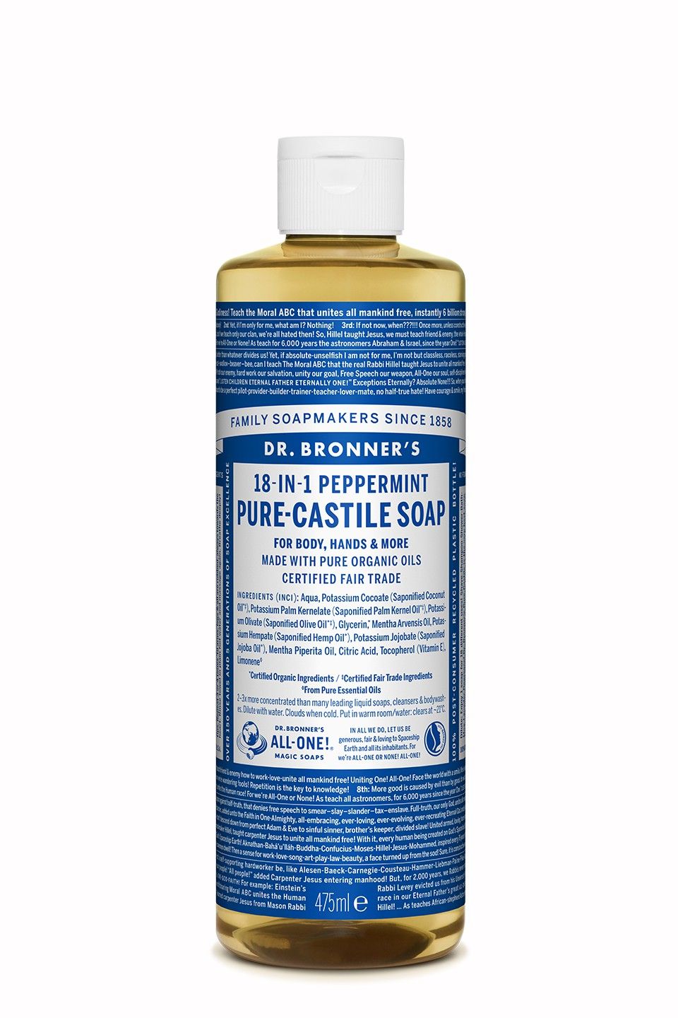 Dr. Bronner's 18-in-1 - OLPE16-DE - 0018787765166