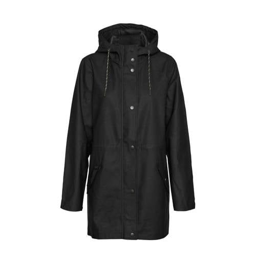 VERO MODA VMMALOU Coated Tall Coat - Black