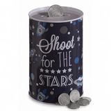 Premier Housewares Space Money, Blik, Blauw, 10 x 10 x 15 cm