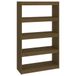 VidaXL Bibliothèque marron en bois 80x30x135,5 cm