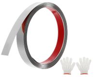 QUARKZMAN - Moulure décorative adhésive pour mur - Argent