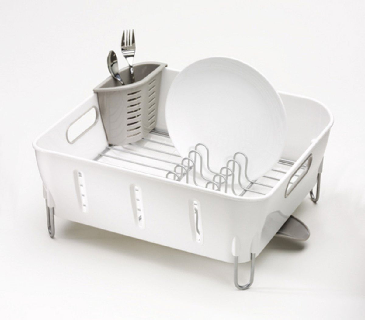 simplehuman Compact Afwasrek - Wit