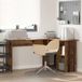 Maison Exclusive - Bureau en bois recyclé, 142 x 102 x 73 cm, fibre de bois