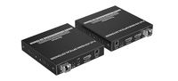 PremiumCord Optische HDMI-extender tot 40 km, Lc, Full HD 1080p 60 Hz, HDMI 1.3, HDCP 1.4, HDR, Deep Color, Ir, Rs232, Audio 3,5 mm, behuizing van metaal, kleur zwart