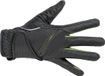 HKM Rijhandschoenen - Fashion - Zwart/Grasgroen - Kunstleer - Unisex - Volwassenen - Paard
