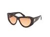 Pucci EP0241 Dark Havana Cat Eye Zonnebril voor Dames