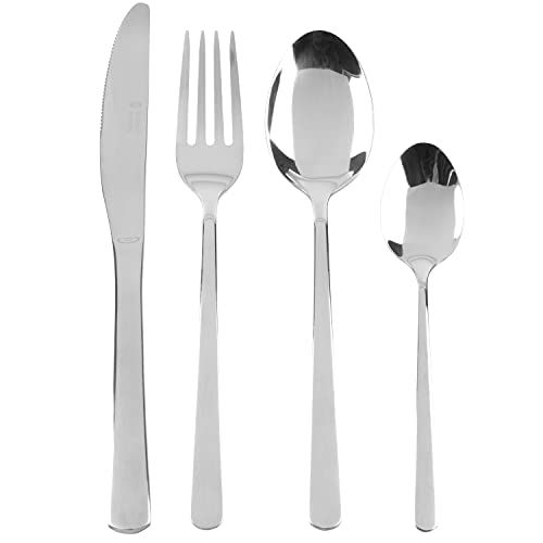 Russell Hobbs RH00023 Deluxe Vienna 24-Piece Cutlery Set - Stainless Steel