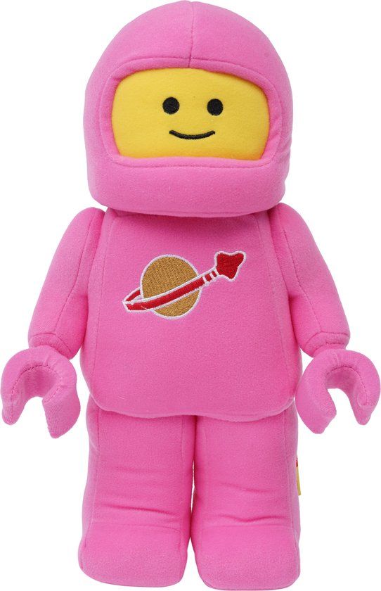 LEGO Roze Astronaut Pluche Knuffel - 4-12 Jaar - Wasbaar