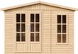 Timbela Houten tuinkantoor M334FB - 6,03 m² - 222x332xH232 cm - met vloer