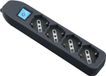 Electraline 82073 multiprise sans câble - 4 prises universelles - Noir