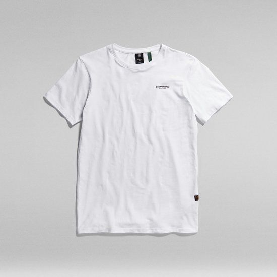 G-STAR D19070-C723 T-shirt - WIT - M - Heren